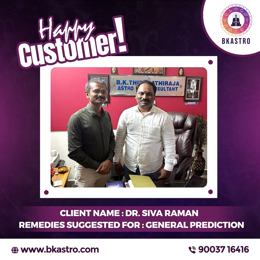 DR. Sivaraman general prediction
